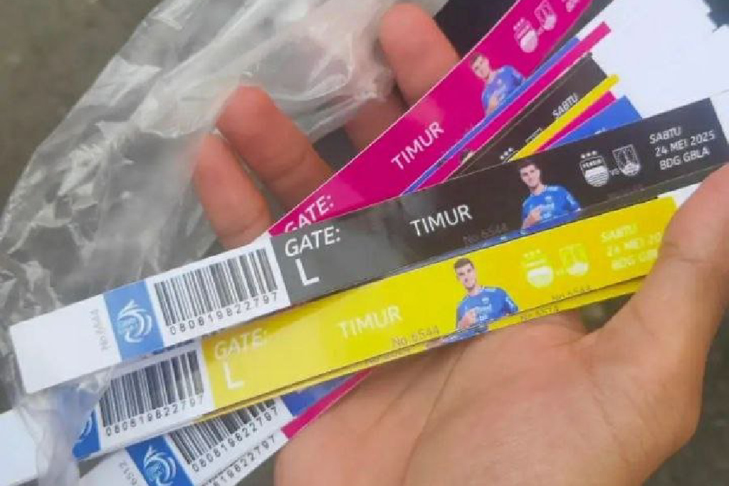 Banyak Tiket Palsu Yang Tersebar di Media Sosial