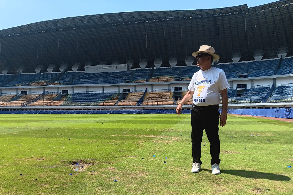 Stadion GBLA Dirusak, Umuh Muchtar Sebut Kerugiannya Bisa Lebih Dari Rp. 400 Juta 