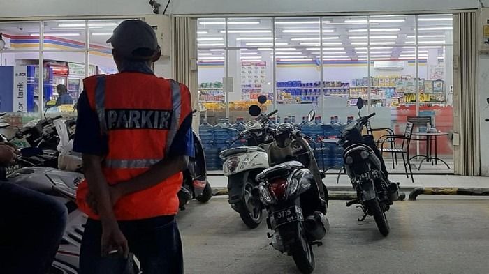 Jukir ditangkap