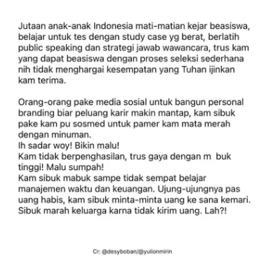 Mahasiswa IPB Asmat