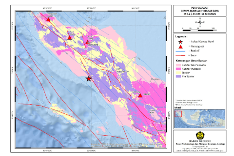 Analisis Geologi Kejadian Gempa Bumi di Aceh Barat Daya