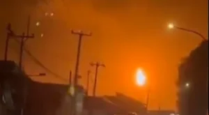 langit oranye cilegon