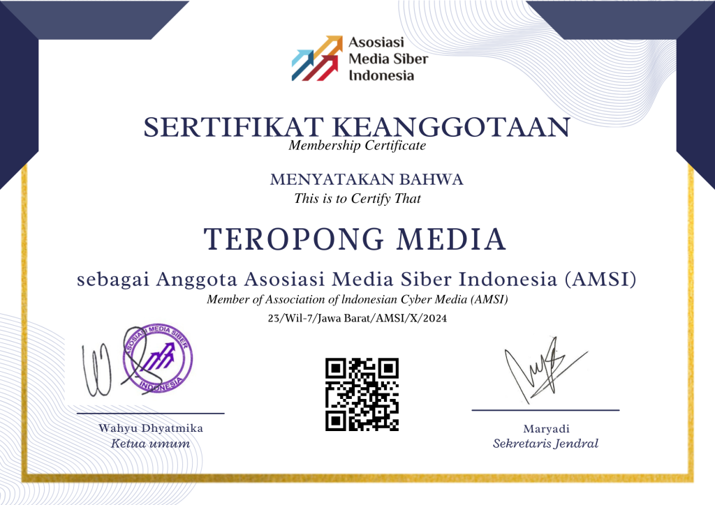 Sertifikat Keanggotaan