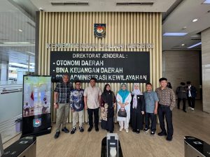 Euis Ida Wartiah dan Pansus IV DPRD Jabar Kunjungi Kementerian Dalam Negeri