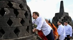 aksi kunto Bimo macron