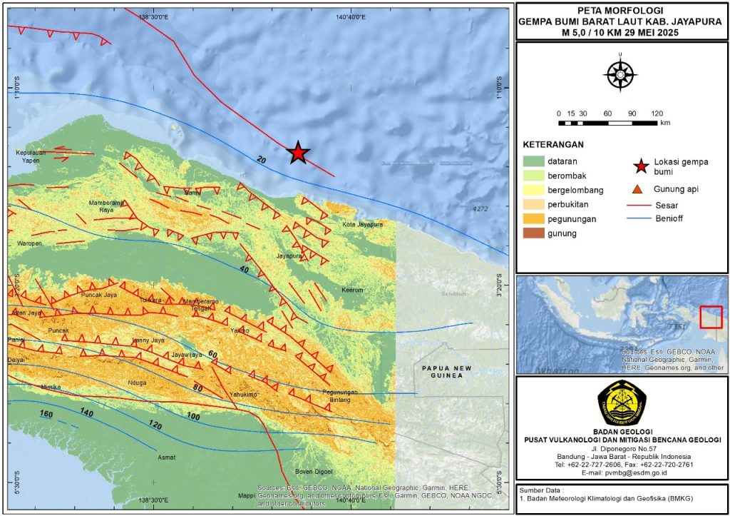 Analisis Geologi Gempa Bum Jayapura Papua