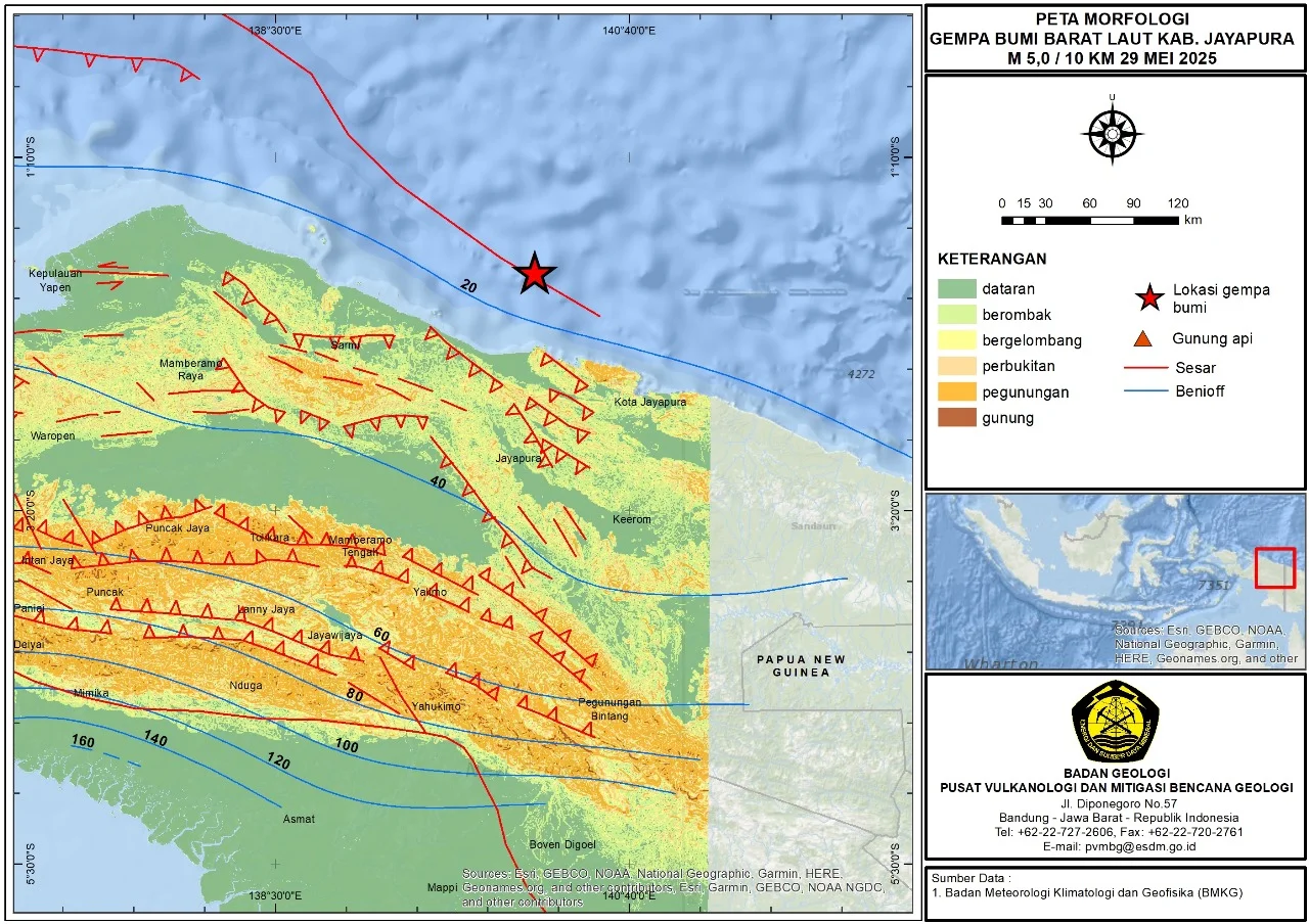 Analisis Geologi Gempa Bum Jayapura Papua