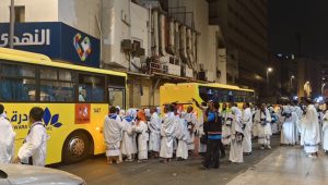 Daftar 27 Rute Bus Shalawat Jemaah Haji Indonesia ke Masdjidil Haram
