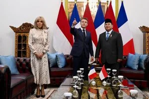 presiden macron kunjungi indonesia