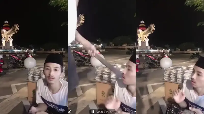Pedagang Roti Live Tiktok