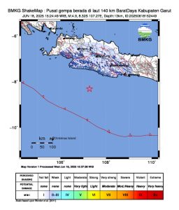 Gempa Magnitudo 4,9 Guncang Kabupaten Garut