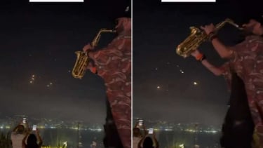 Saxophone rudal Iran Israel