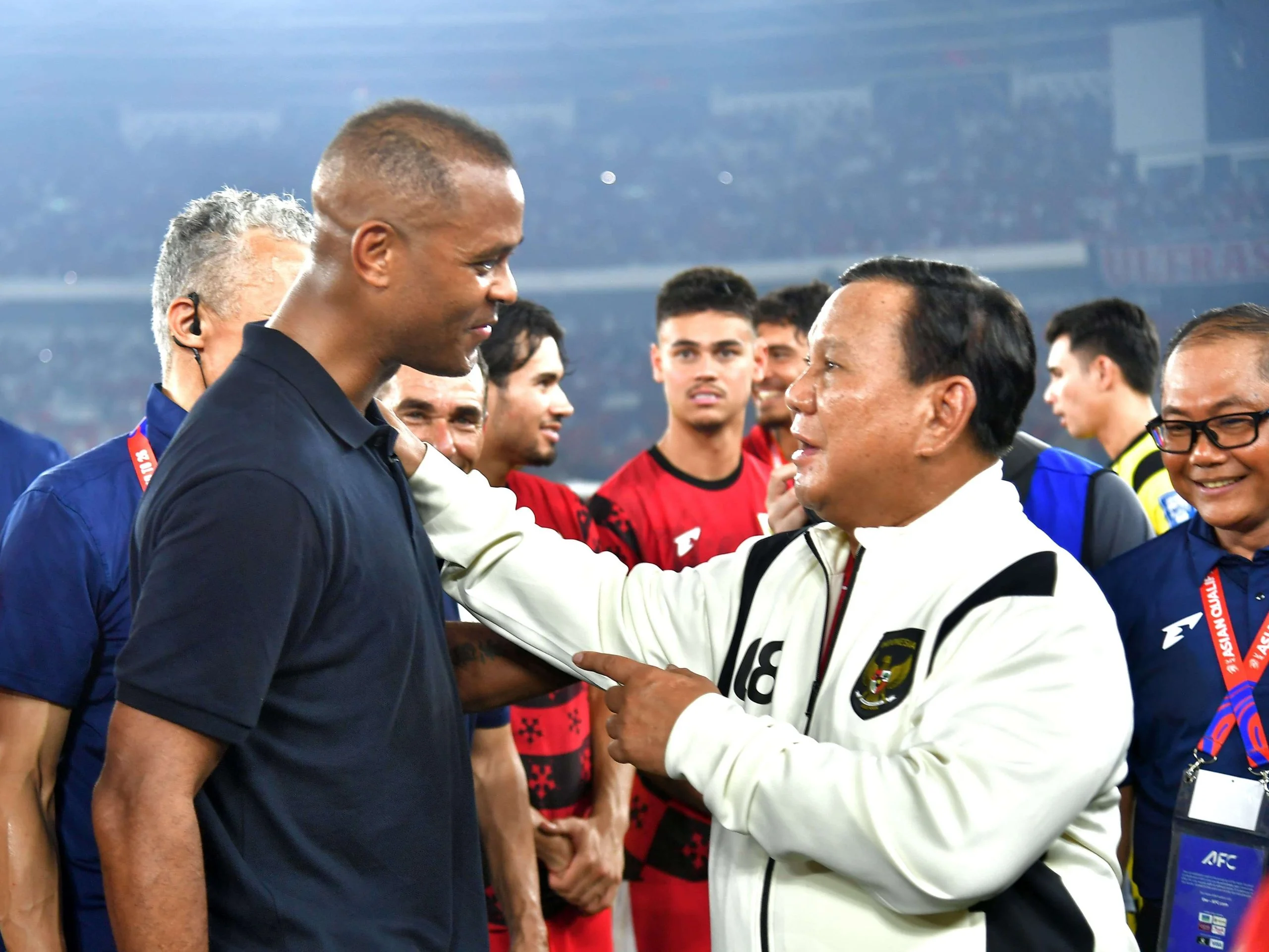 Prabowo Bersyukur Timnas Indonesia Kalahkan China