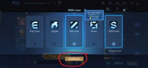 Role Mobile Legends