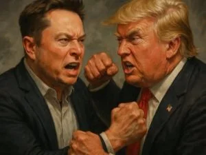 Elon Musk dan Donald Trump