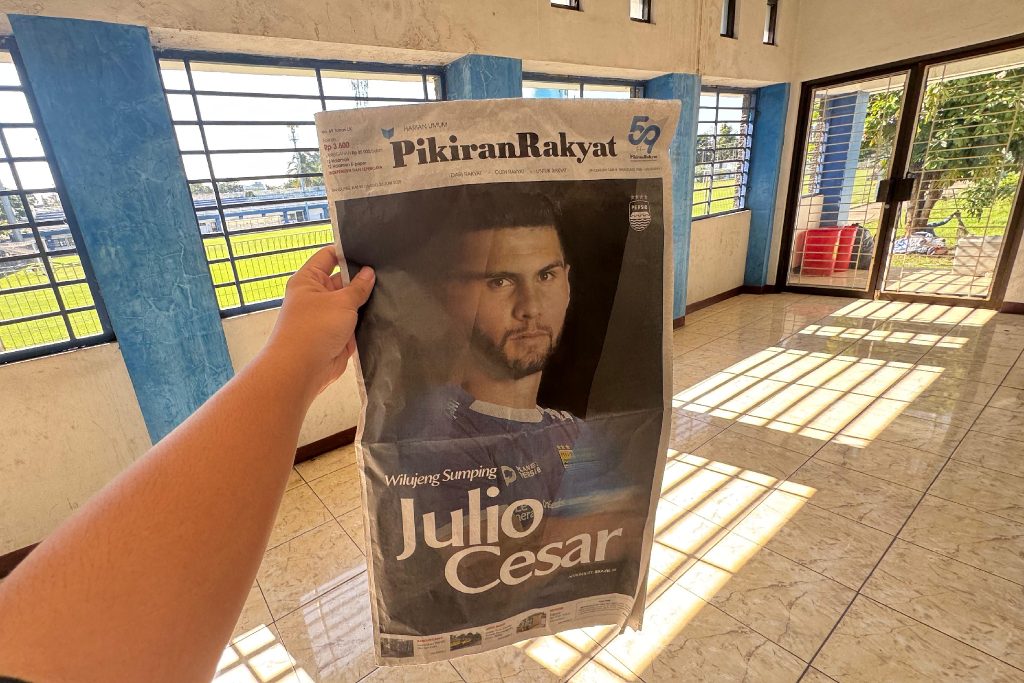 Julio Cesar Resmi Jadi Bagian Dari Skuat Persib Bandung