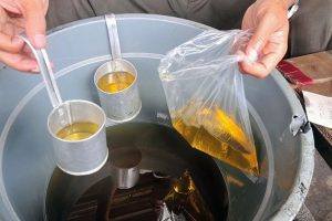 Minyak jelantah mbg dijual
