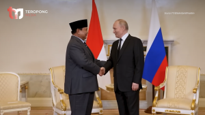 Presiden Prabowo Bertemu Presiden Putin di Istana Konstantinovsky untuk Pererat Persahabatan