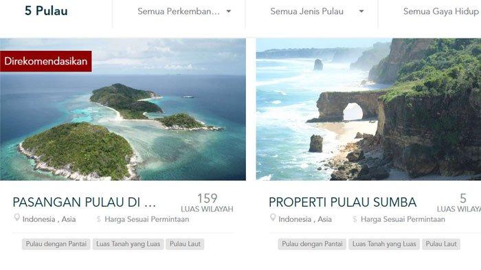 pulau indonesia dijual