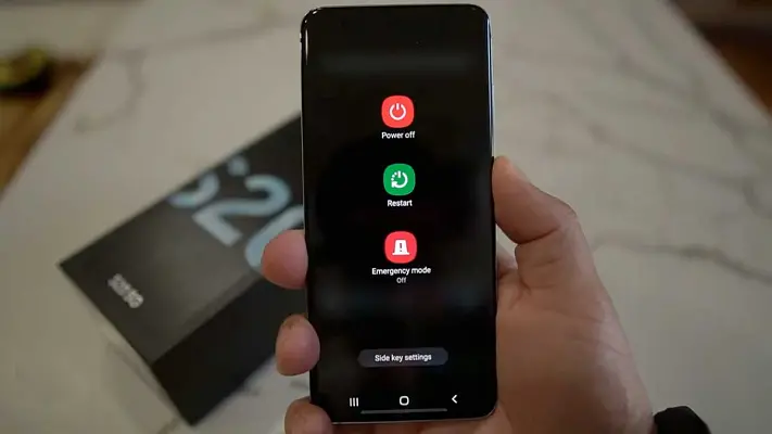 samsung hp restart