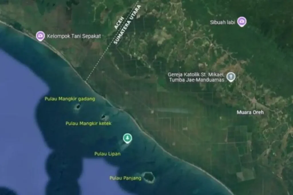 sengketa 4 pulau