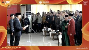 sumpah rektor UPI
