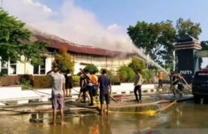 Ruang Instalasi Farmasi RSUD Pulang Pisau Kalimantan Kebakaran, Stok Obat Aman