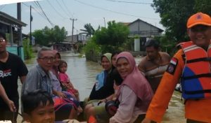 Banjir Karawang (Instagram BPBD Karawang)