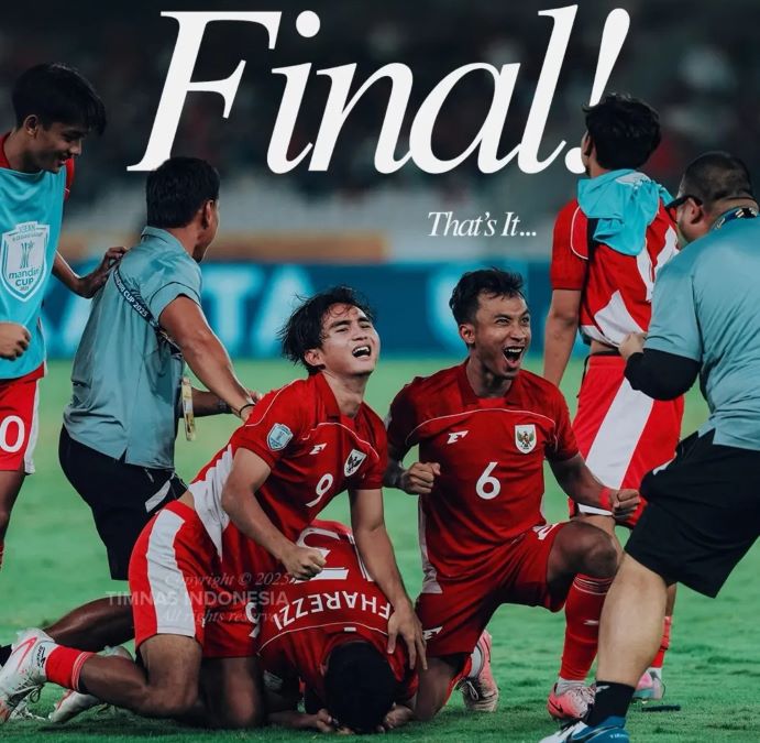 Final Piala AFF U23 2025 Indonesia U23 vs Thailand U23 (Instagram Timnas Indonesia)