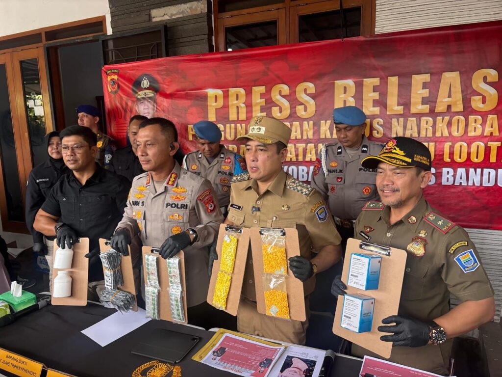 Gulung Gudang 1,2 Juta Butir Obat Terlarang, Pemkot Bandung Apresiasi Aksi Cepat Polrestabes