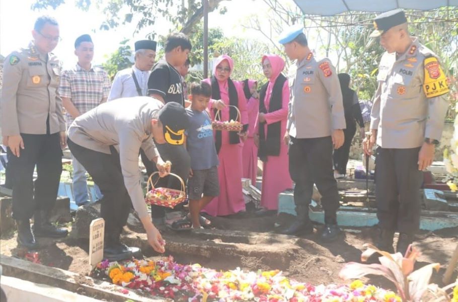 Polisi korban pesta pernikahan anak KDM (Instagram Polres Garut)