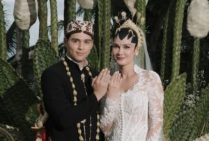 Luna dengan Maxime gelar resepsi