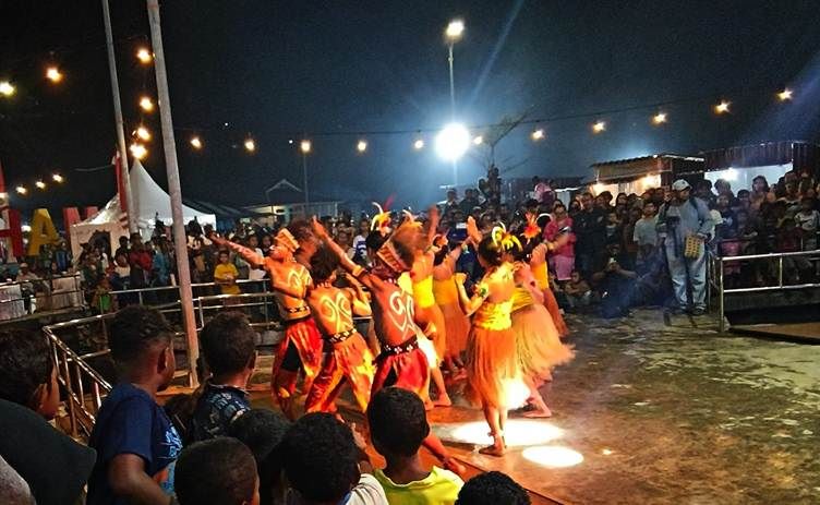 Tari Henggoni Papua (Dok ISBI Tanah Papua)