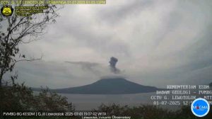 Gunung Ili Lewotolok Erupsi