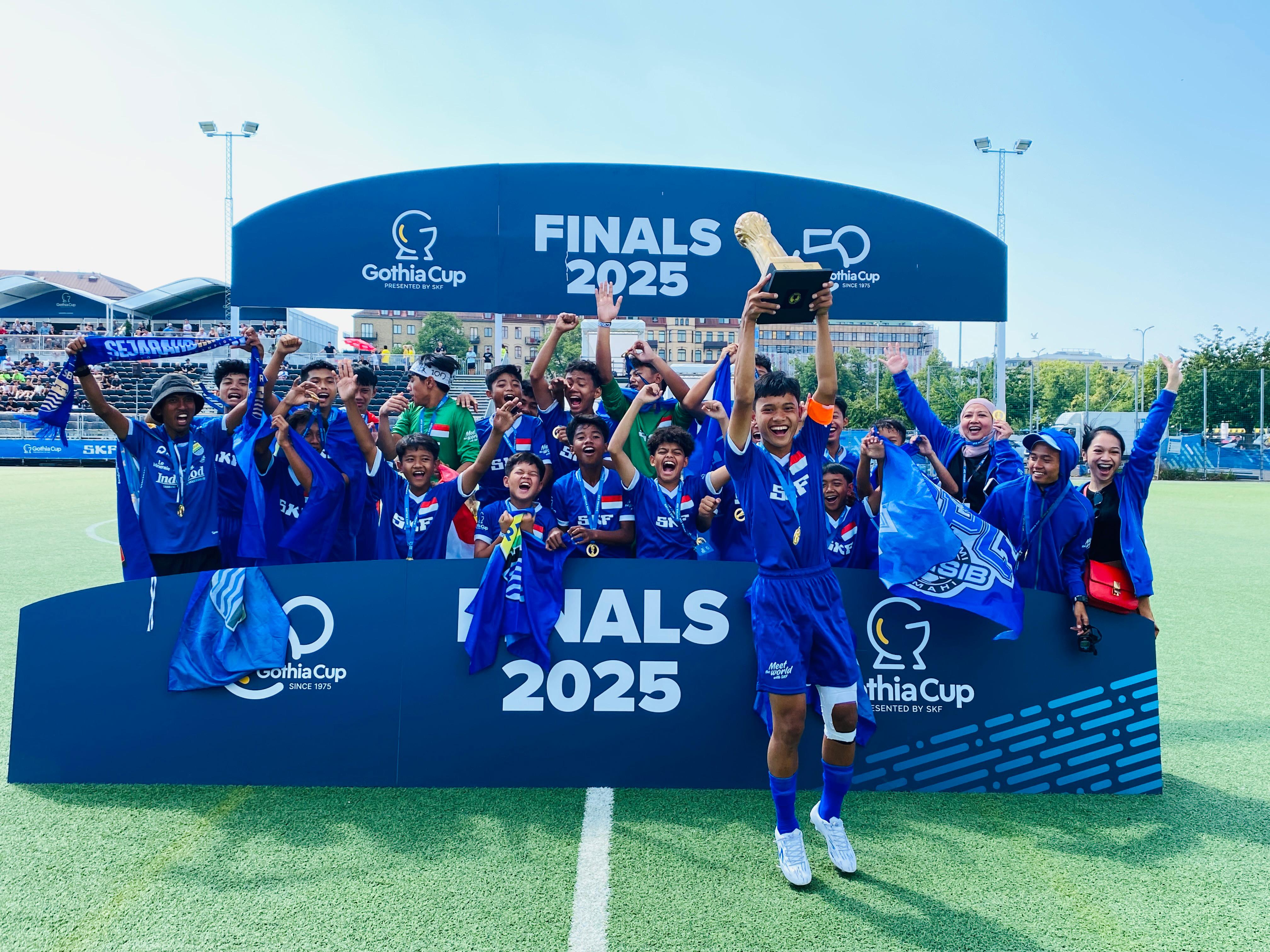 Akademi Persib Cimahi Juara Gothia Cup U13