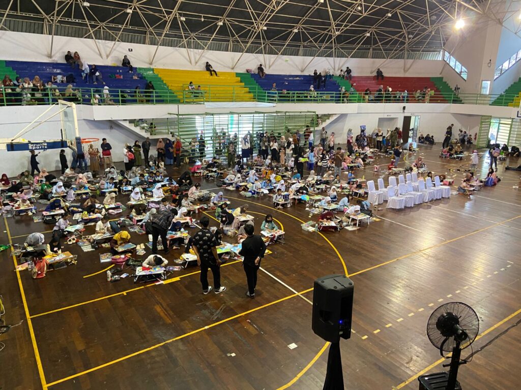 Dari Crayon ke Harapan, Anak-Anak Bandung Warnai Asa untuk Palestina
