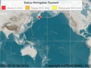 Tsunami Gempa Rusia