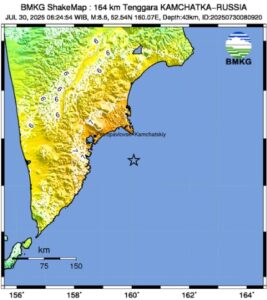 gempa rusia
