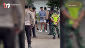 Jogging Pakai Celana Pendek, Sejumlah Pria di Aceh Ditegur Petugas