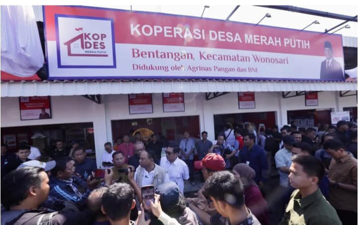 kopdes merah putih diresmikan