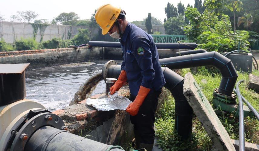 pencemaran sungai bekasi (Dok Pemprov Jabar)