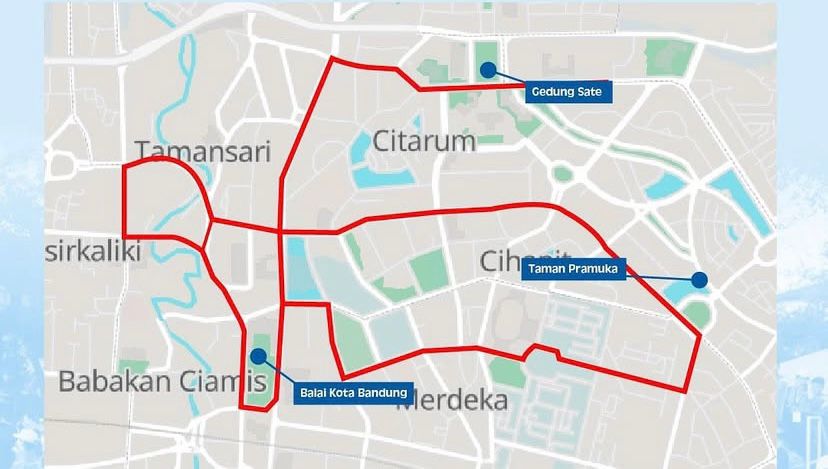 Penutupan dan Pengalihan Jalan di Bandung 19–20 Juli 2025, Warga Diimbau Gunakan Rute Alternatif