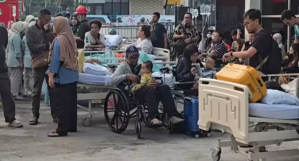 rumah sakit hermina kebakaran