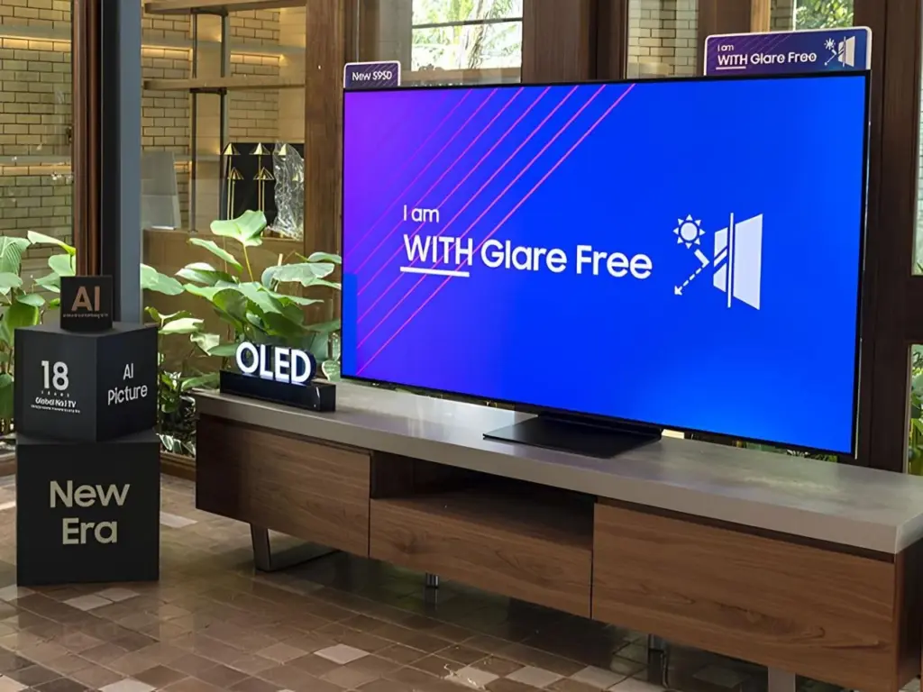 Glare Free TV samsung