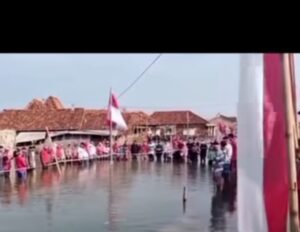 Banjir rob upacara kemerdekaan