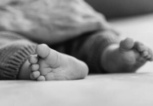 Bayi disaluran irigasi Cianjur