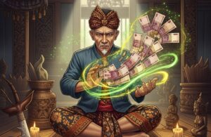 Ilustrasi dukun penggandaan uang (Teropong Media ID)