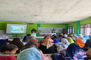 KKN UBK 1 - Pembukaan acara Edukasi Gizi Cerdas (Dok UBK)