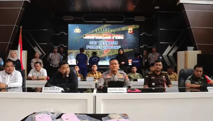 LC Cafe Remang-remang Subang (Dok Polres Subang) jpg