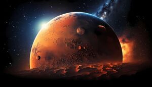 Manusia Pertama Tinggal di Mars